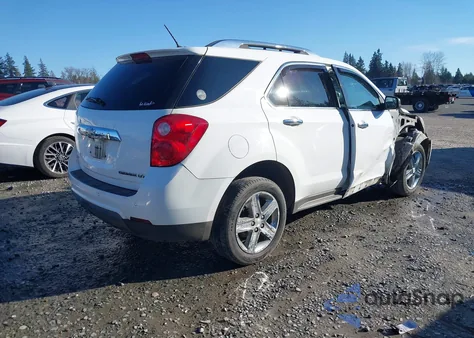 2014 Chevrolet Equinox Ltz из США, поврежденный, VIN 2GNFLHEK6E6145284